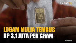Meroket Naik Rp 165.000 Per Gram! Cek Detail Harga Emas Antam Logam Mulia Hari Ini