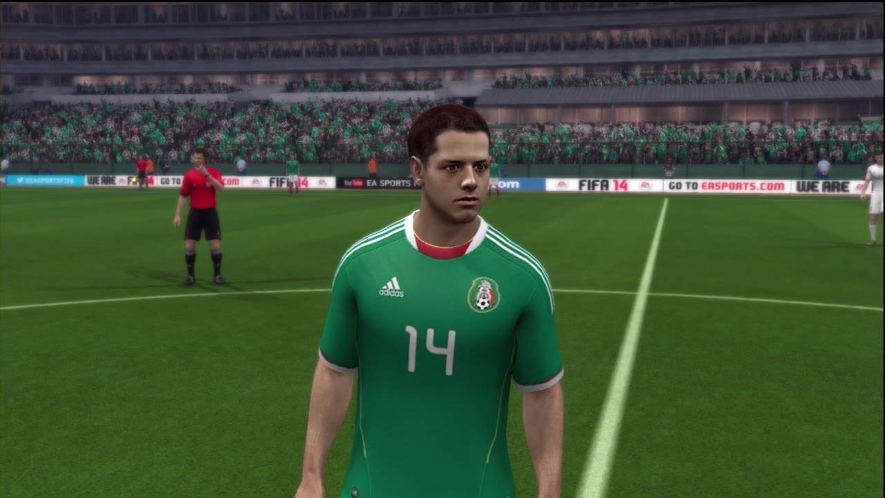 FIFA 14: Mexico National Team Player Faces - YouTube