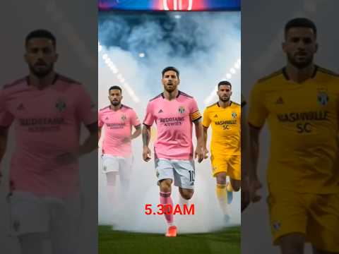 Messi Magic Returns! Inter Miami vs Nashville SC 3D Battle ⚽🔥 #shortsfootballshort