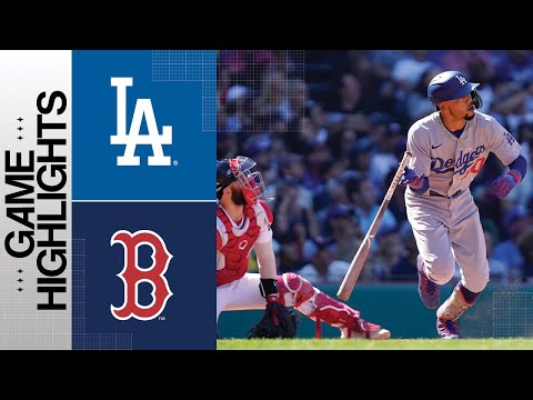 Dodgers vs. Red Sox Game Highlights (8/27/23) | MLB Highlights video clip