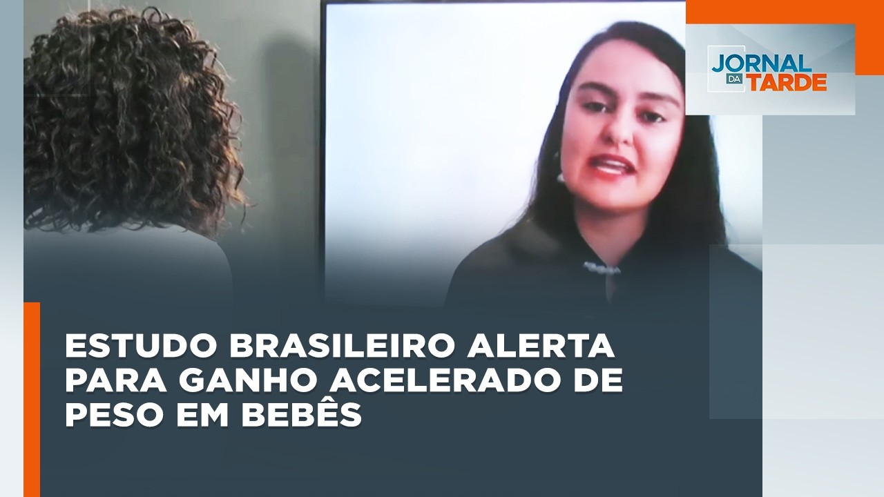 Estudo brasileiro alerta para ganho acelerado de peso em bebês