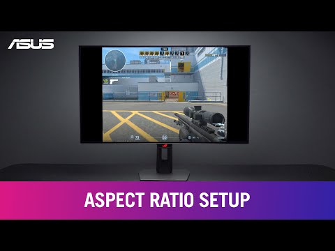[ROG gaming monitor] Aspect Ratio setup | ASUS SUPPORT