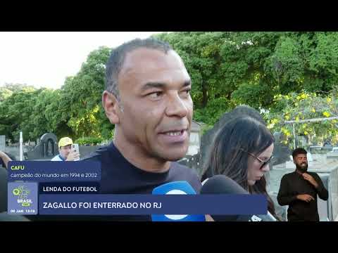 Corpo de Zagallo é enterrado no Rio de Janeiro