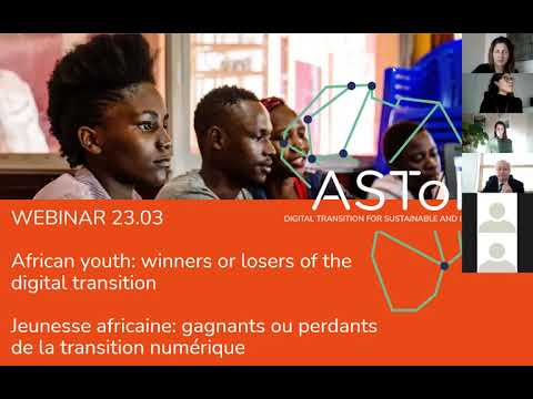 La jeunesse africaine – gagnante ou perdante des transitions numériques ?