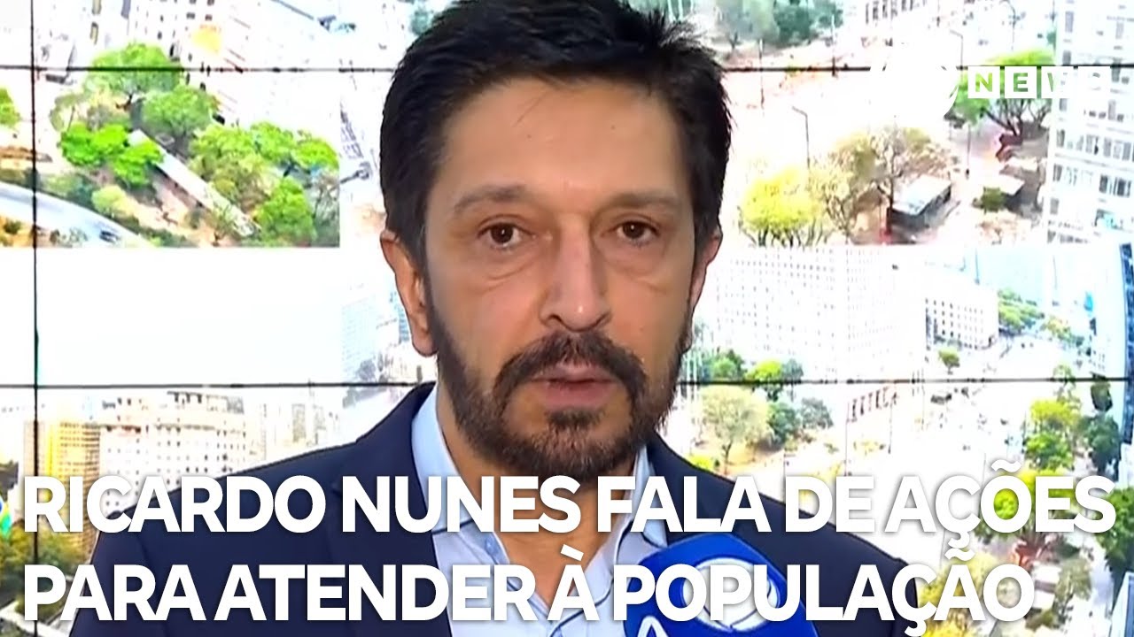 Prefeito Ricardo Nunes fala de ações para atender à população após fortes chuvas em SP