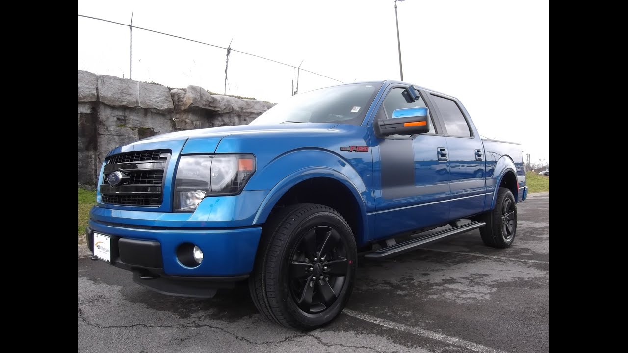 2012 Ford f 150 fx4 blue flame #8