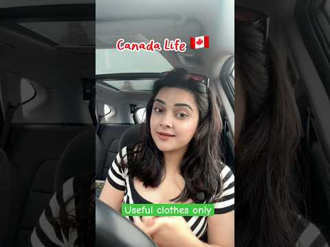 Which clothes are the most useful in Canada 🇨🇦? #canada#canadalife