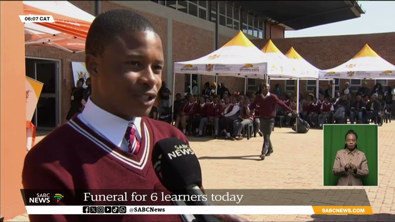 Mpumalanga Crash | Funeral of 6 learners killed while using scholar transport underway