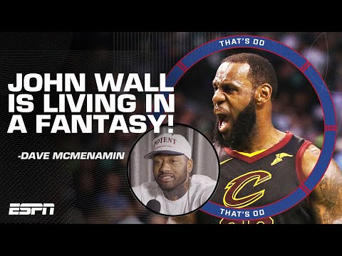 Reacting to John Wall talking smack about LeBron James' 2017 Cavs: 'C'mon man...' 🤦‍♂️ | That's OD