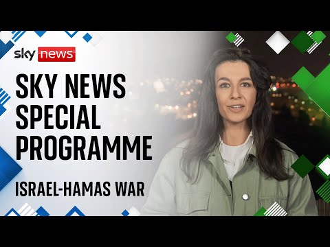 Sky News special programme on the Israel-Hamas war: Hostages to be released 'in stages'