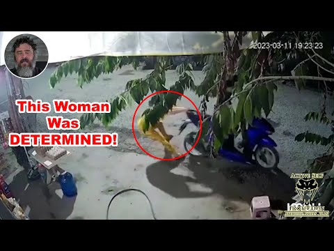 Robbers Attempt To Steal Woman's Phone But Leave Their Moto While Fleeing