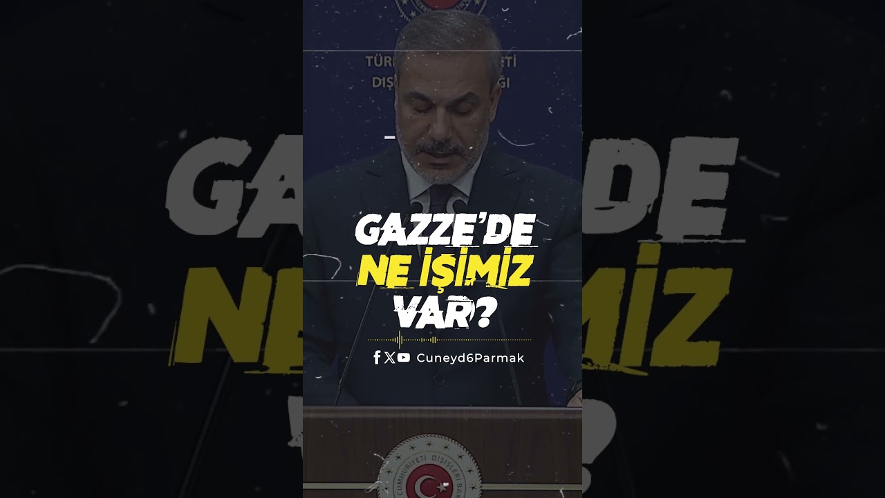 Türkiye, Gazze için tüm gücüyle masada