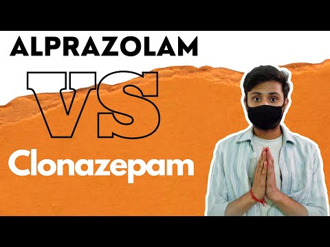 Clonazepam Vs Alprazolam difference | सबसे अच्छी नींद की गोली | अल्प्राजोलम किस बीमारी की दवा है