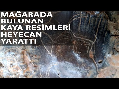Mağarada 8 Bin Yıllık Kaya Resimleri Bulundu