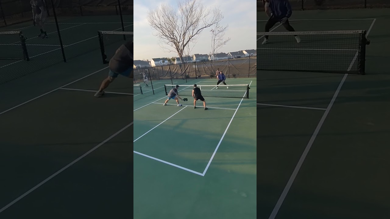 fake out #pickleballdoubles #tennis #badminton #paddlesport