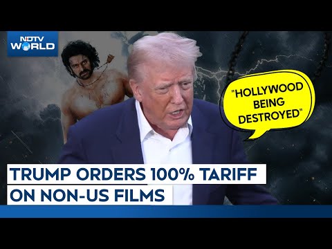 Donald Trump Latest News | "Hollywood Being Destroyed": Trump Orders 100% Tariff On Non-US Films