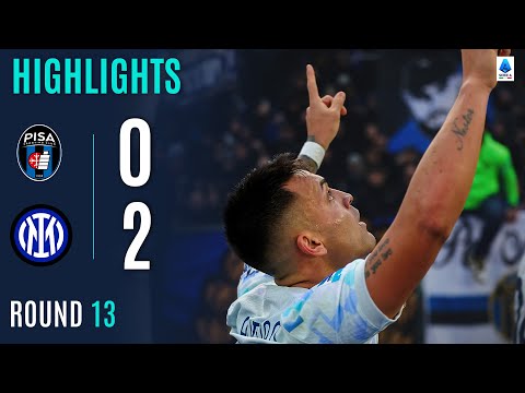PISA-INTER 0-2 | HIGHLIGHTS | Lautaro’s brace brings Inter back on track | SERIE A 2025/26