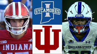 Indiana State vs #22 Indiana College Football Highlights Full Game 2025