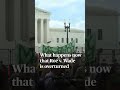 What happens now that Roe v. Wade is overturned #shorts  - 00:57 min - News - Video