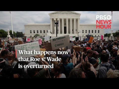 What happens now that Roe v. Wade is overturned #shorts