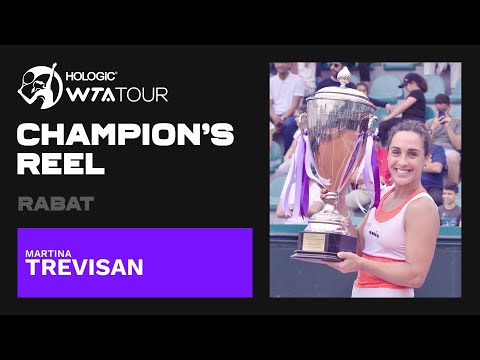 Champion Martina Trevisan's MAIDEN title run in Rabat! 🏆