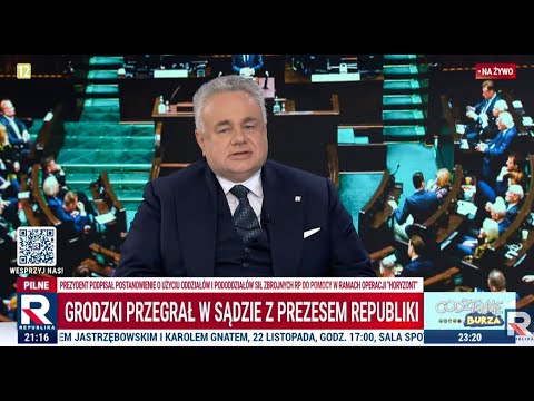 6 lat w sądzie! Sakiewicz: udowodniłem, że miałem podstawy nazwać Grodzkiego łapówkarzem