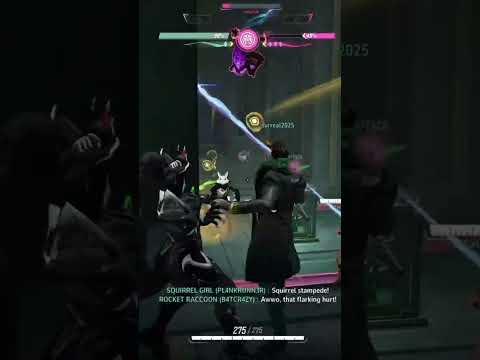 Bet you they ban squirrel girl after this! 🥜🌰. #marvelrivals #squirrelgirl #shredded #gotem