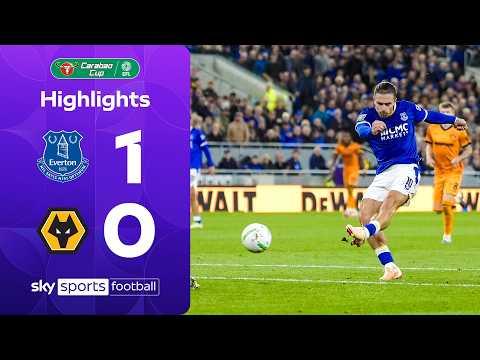 Late winner sends Toffees through! | Everton 1-0 Wolves | Carabao Cup Highlights