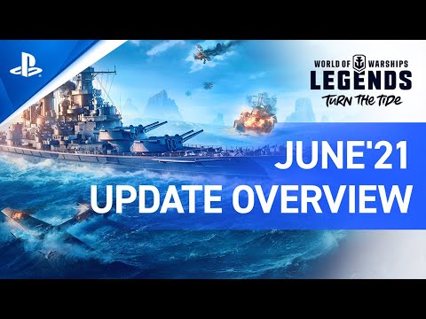 World of Warships: Legends – June Update Overview | PS5, PS4