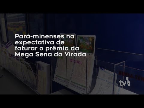 Vídeo: Pará-minenses na expectativa de faturar o prêmio da Mega Sena da Virada