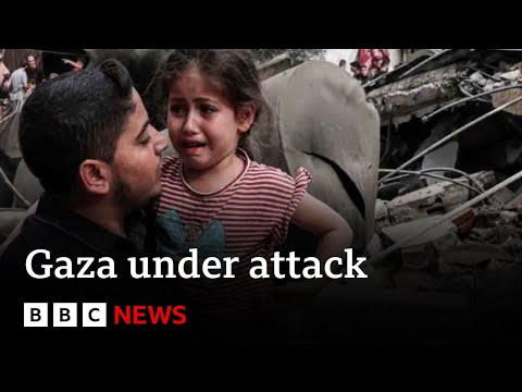 1,400 dead in Gaza airstrikes - the humanitarian crisis  - BBC News