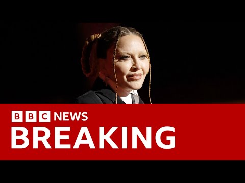 Madonna postpones tour after stay in intensive care - BBC
