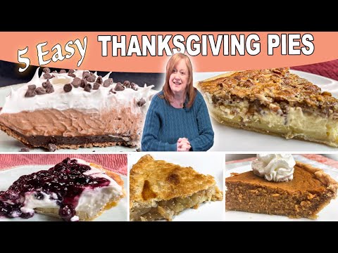 Easy THANKSGIVING PIES