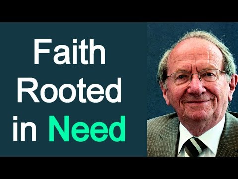 Faith Rooted in Need - Pastor Iain Murray Sermon