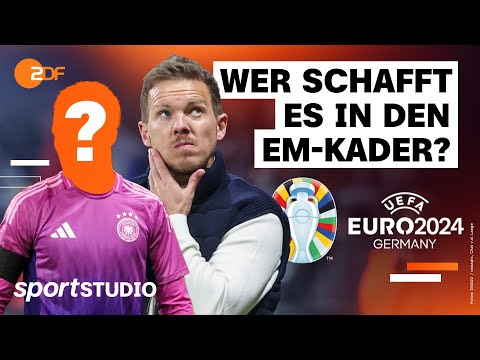 DFB-PK live: Wen nominiert Julian Nagelsmann für die Heim-EM? | sportstudio