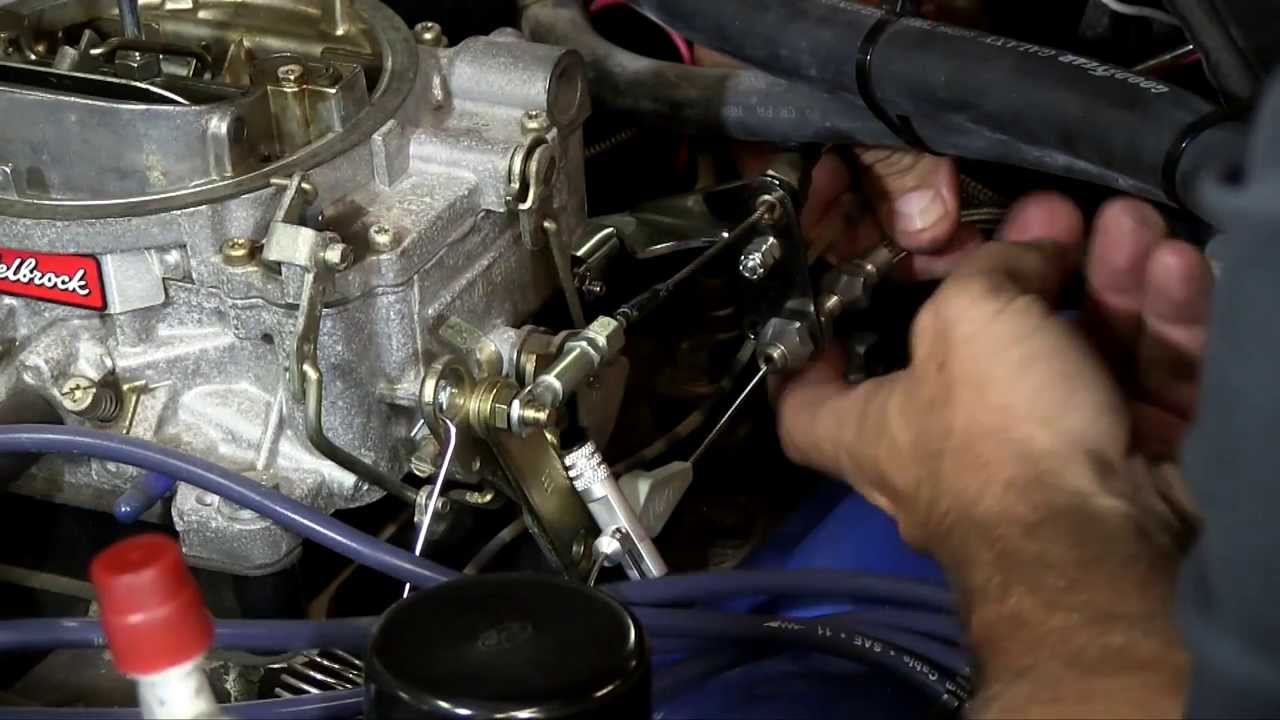 Adjusting ford aod transmission