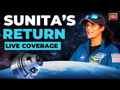 NASA LIVE | Sunita Williams Latest News Live From ISS | Sunita Williams To Undock From Space Station