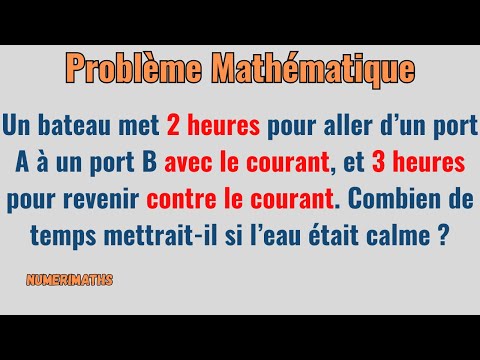 🌊 Avec ou contre le courant ? Le piège du bateau enfin expliqué !