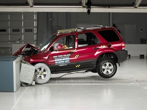 Video crash test Ford Escape 2000 - 2007