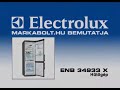 Electrolux ENB 34933 X hutogep Markabolt