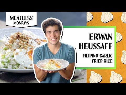 Filipino Garlic Fried Rice l Meatless Mondays - Erwan Heussaff