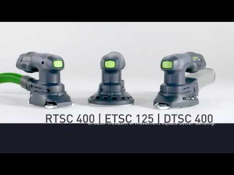 Festool ETSC125-Basic 18v Cordless Eccentric Sander 125mm Bare Unit in Systainer 576370