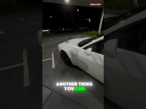 STOP CAR THIEVES FROM STEALING YOUR HELLCAT 🥷‼️ Full Vid on IG - spooky_srt #hellcat#srt#stolencar