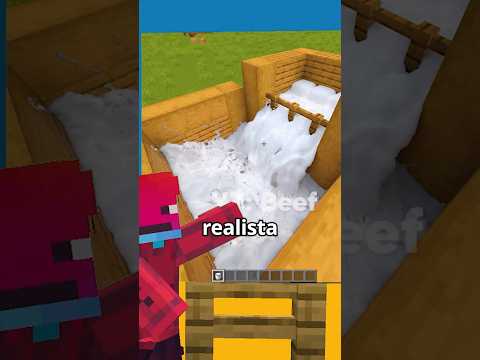 MINECRAFT NO ES REALISTA EN FÍSICAS