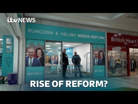 Runcorn & Helsby by-election: Could the rapid rise of Reform be cemented?| ITV News