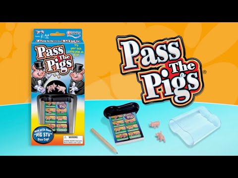 Pass The Pigs® by Winning Moves Games USA Animated Video!