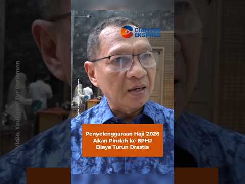 Penyelenggaraan Haji 2026 Akan Pindah ke BPHJ, Biaya Turun Drastis #dprri #haji #shorts