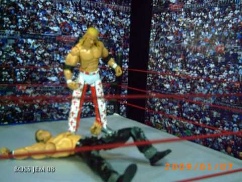 WWE Toys in Motion (WTM) HBK Shawn Michaels & Rey Mysterio vs Miz ...