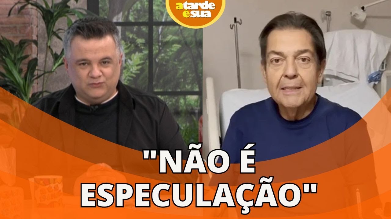 Faustão Colunista diz que apresentador deve ter alta em algumas semanas