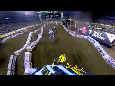 GoPro HD: Weston Peick Main Event 2013 Monster Energy Supercross from Indianapolis 